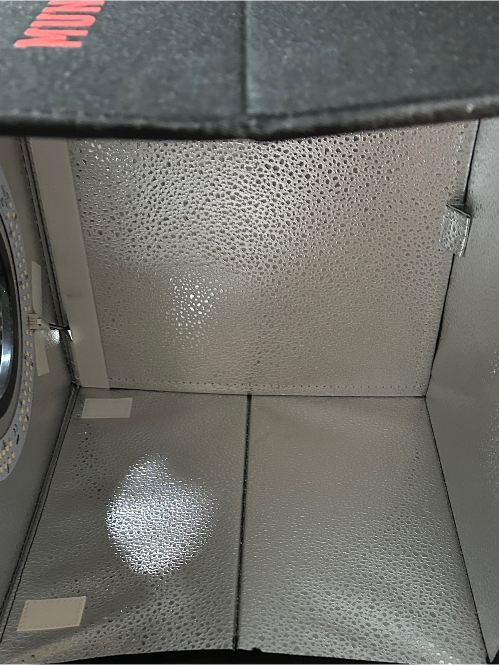 Portable Photo Lightbox - Silver Interior